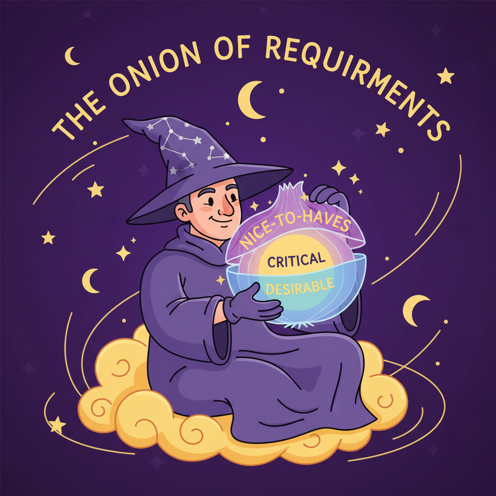 The Onion of our Requirements