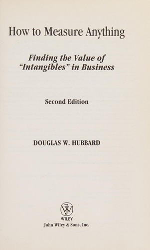 How to Measure Anything