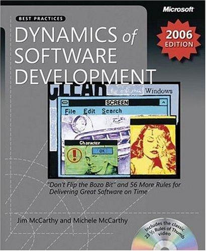 Dynamics of Software Development