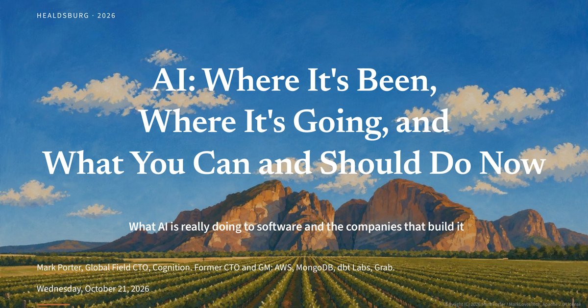 AI: Where It's Been, Where It's Going title slide